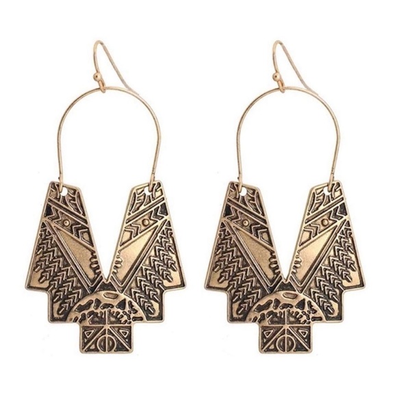 Free People Jewelry - ✨New Aztec Boho Dangle Earrings